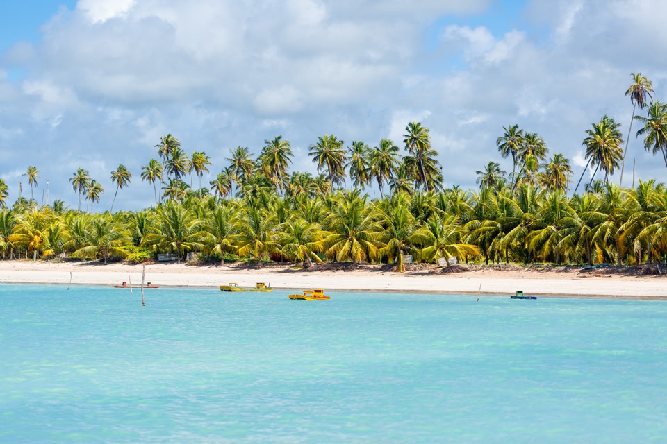 Praia do Toque na Rota Ecológica dos Milagras