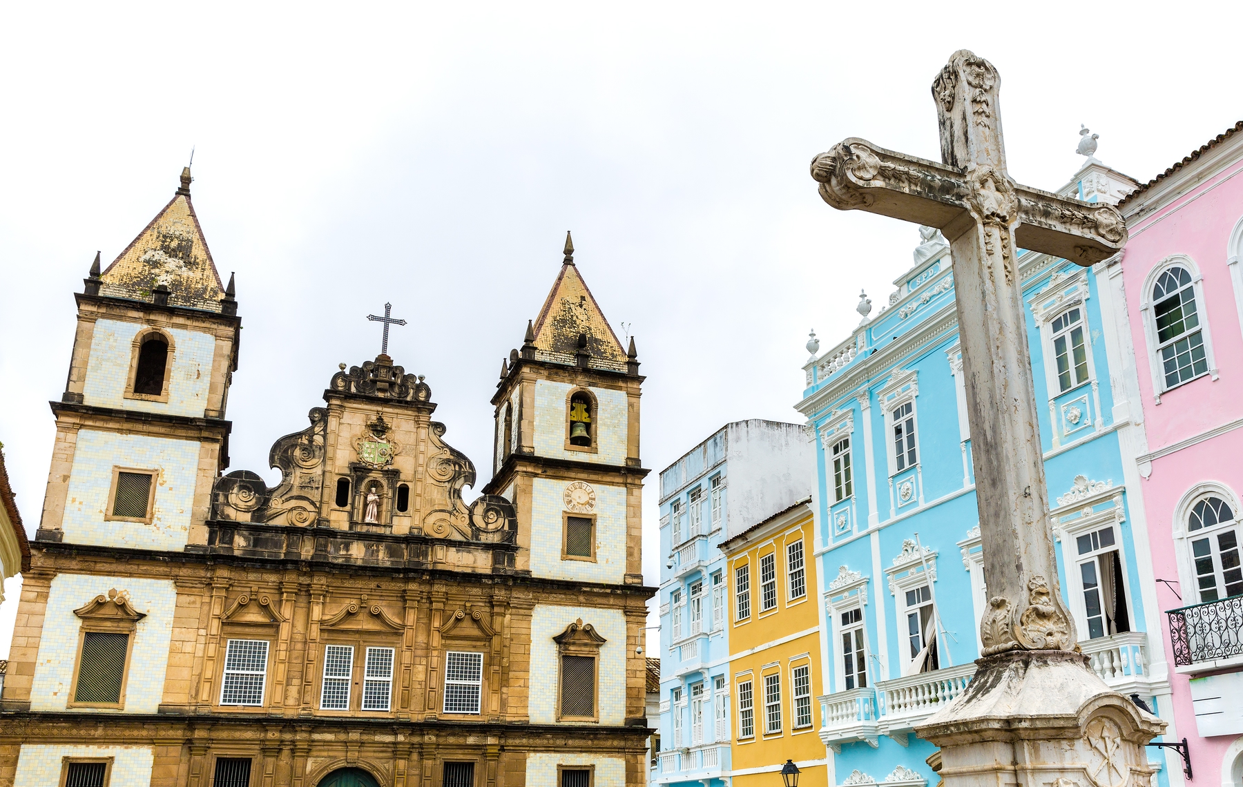 Pelourinho, em Salvador, na Bahia.