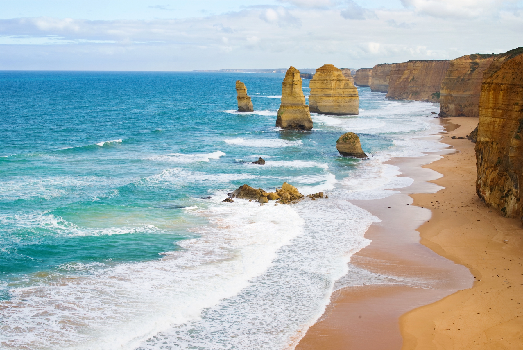 The Twelve Apostles are one of the most iconic sights on The Great Ocean Road