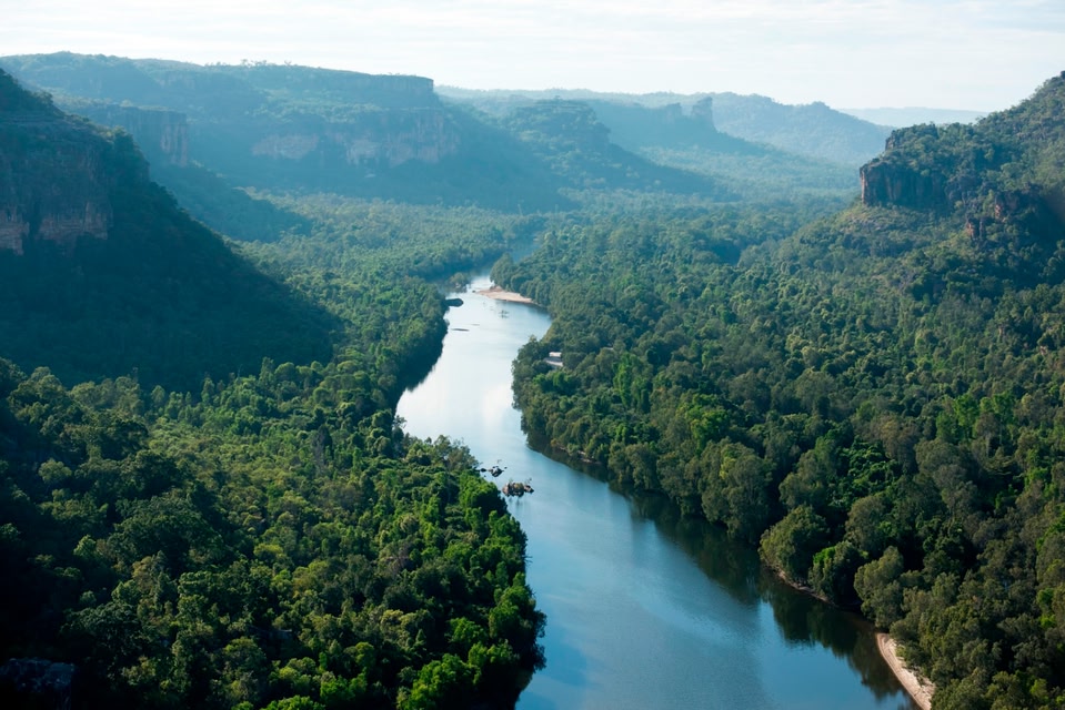 River running through Kakadu National Park