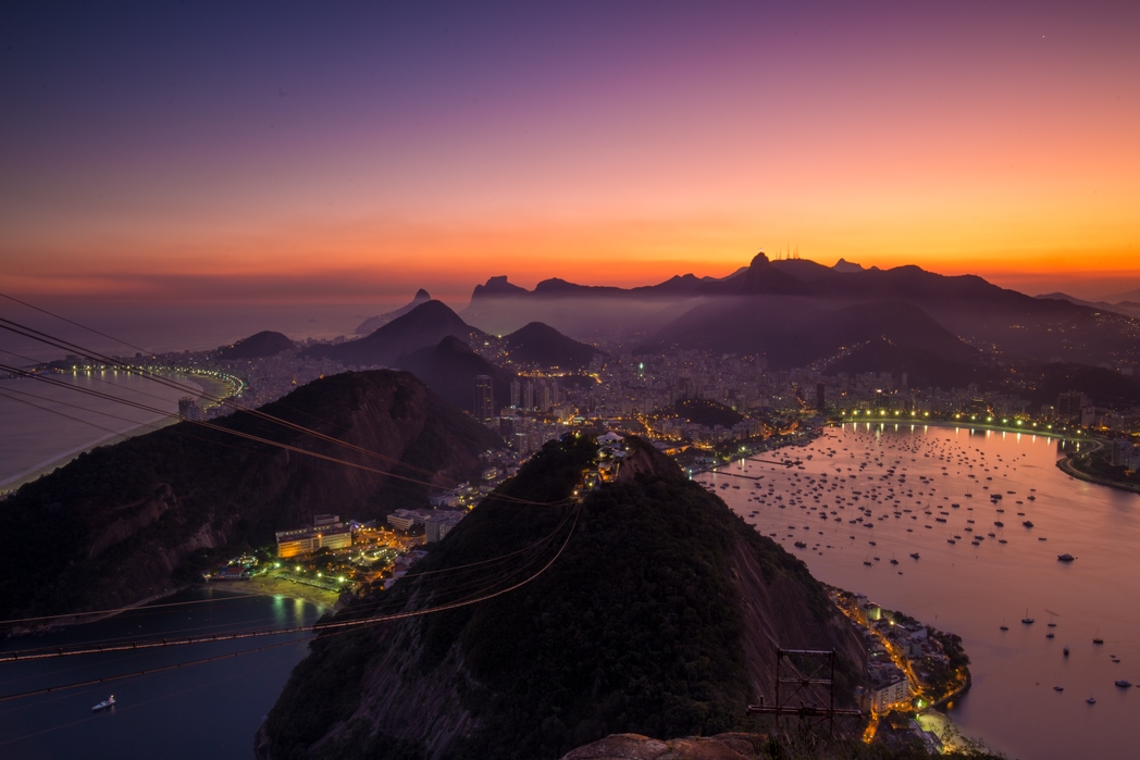 Rio de Janeiro by night