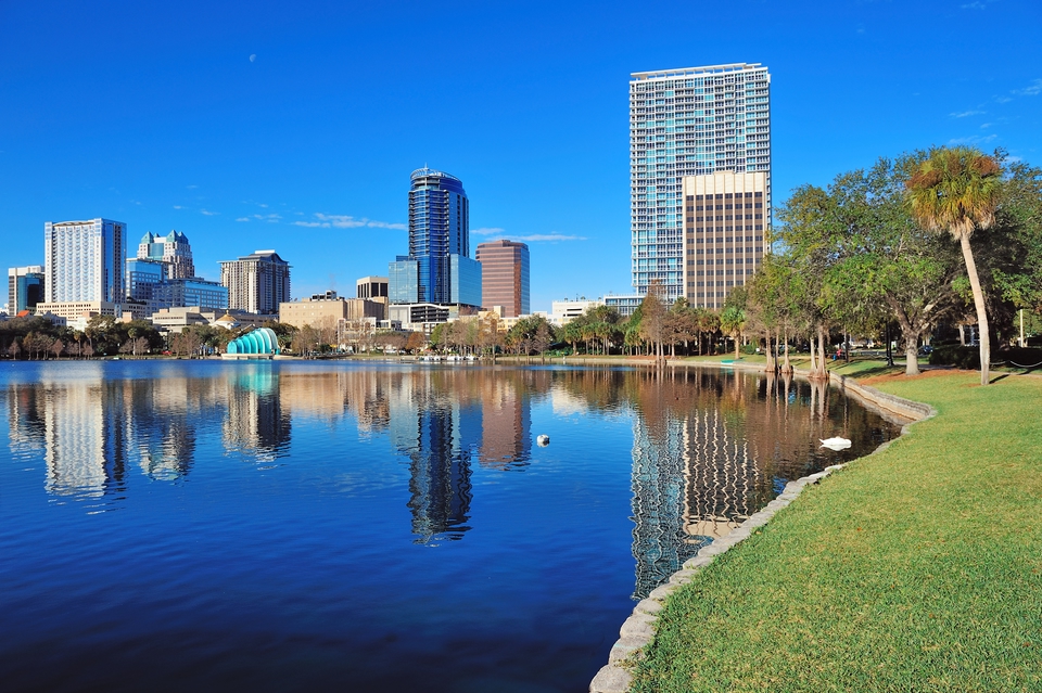 affärsdistriktet i orlando