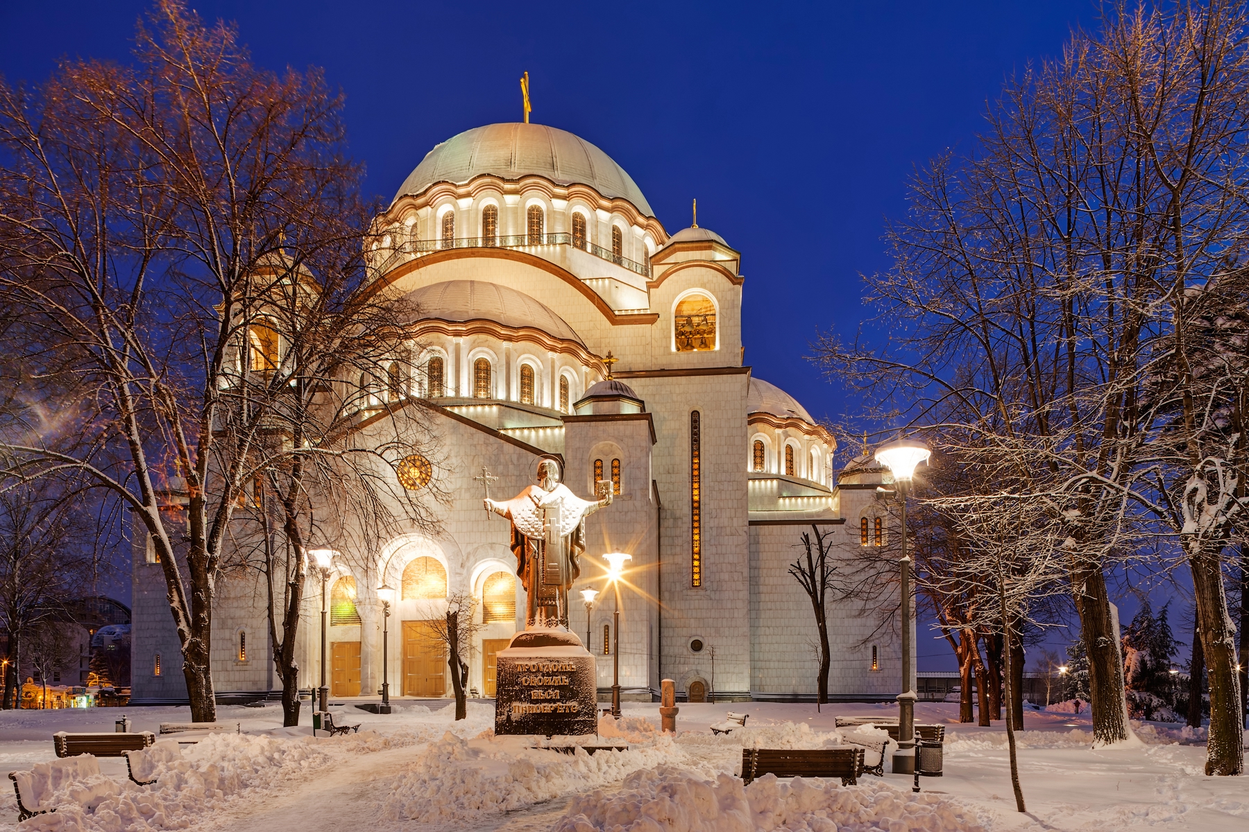 Куда слетать в январе. Белград. Сербия