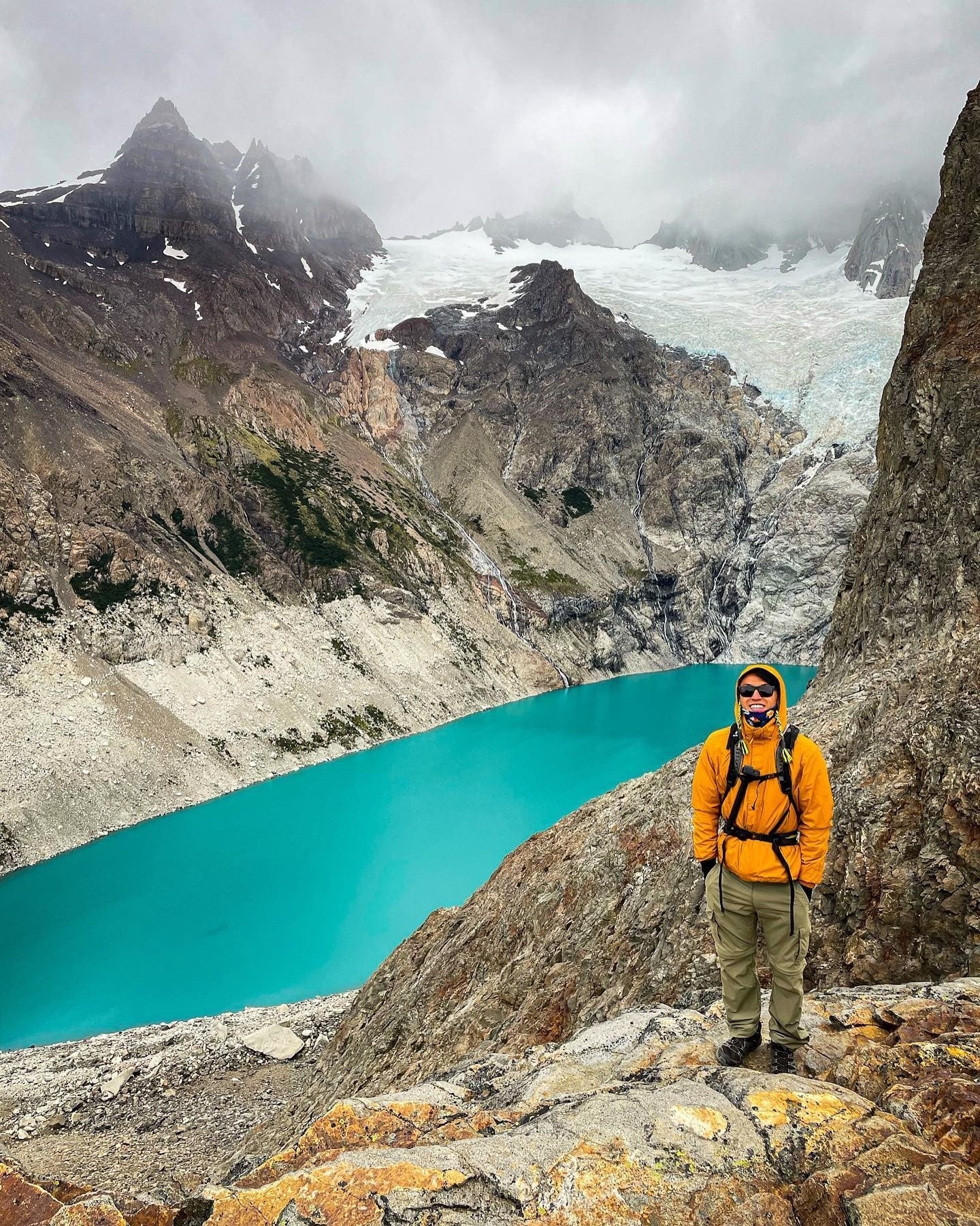 Turistas en la Patagonia