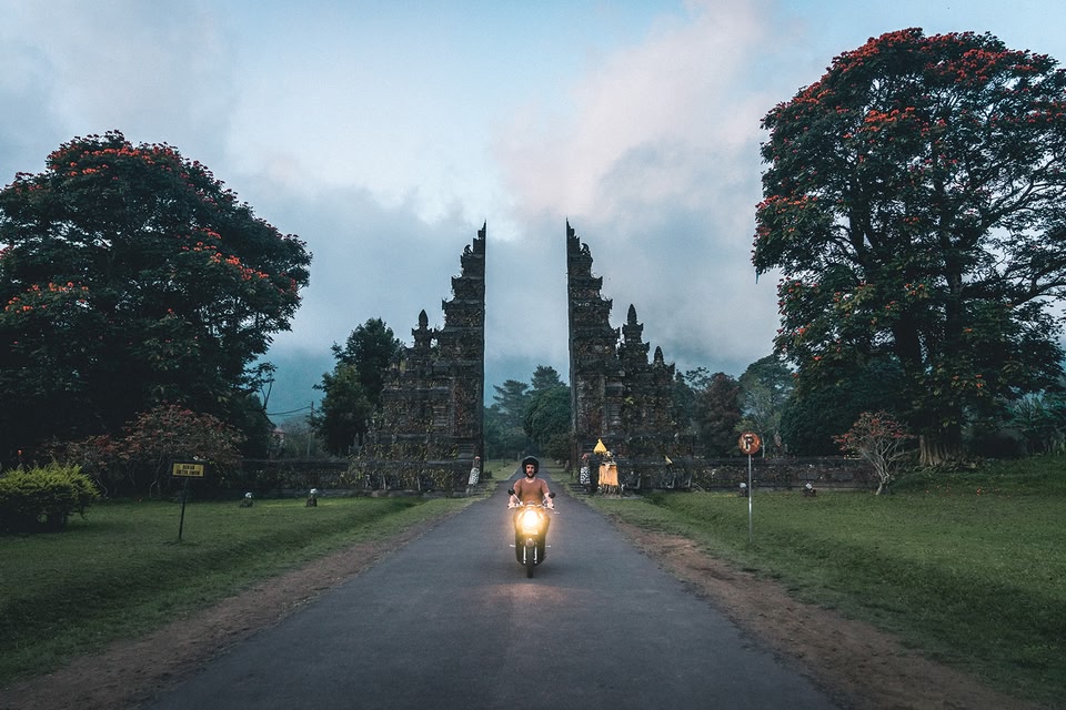 Moped in Bali