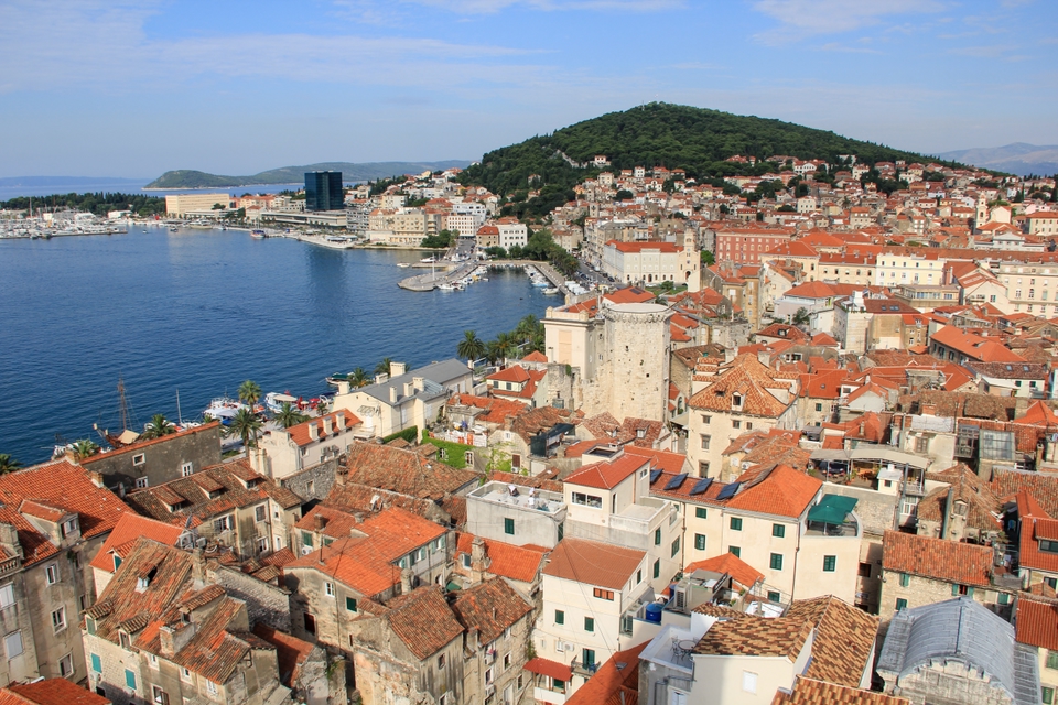 Split i Kroatien