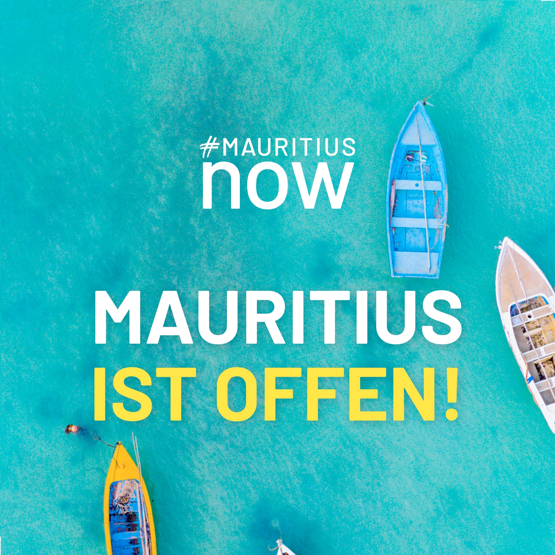 Mauritius ist offen