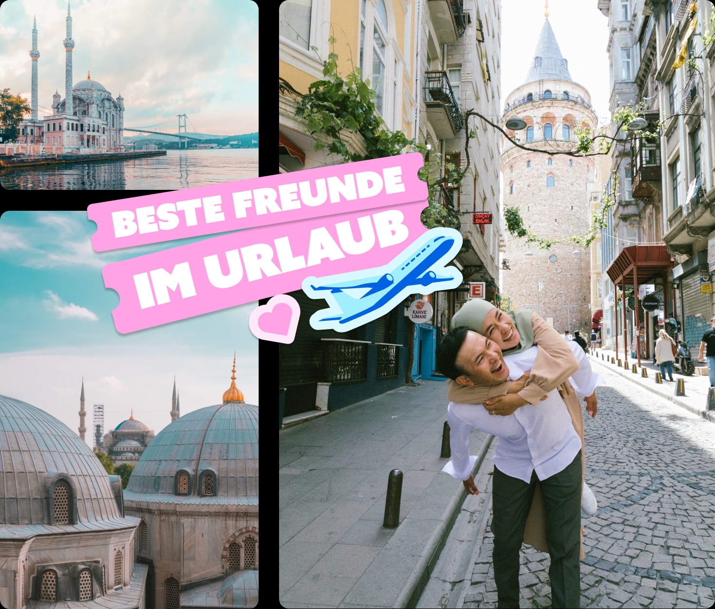 Ein Wochenende voller Highlights mit Freunden verbringen