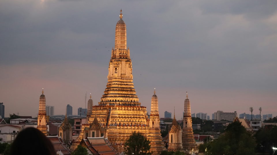 Bangkok city skyline