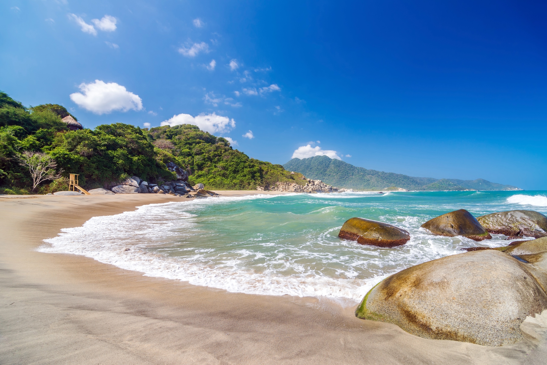 A beach in Saint Vincent and the Grenadines