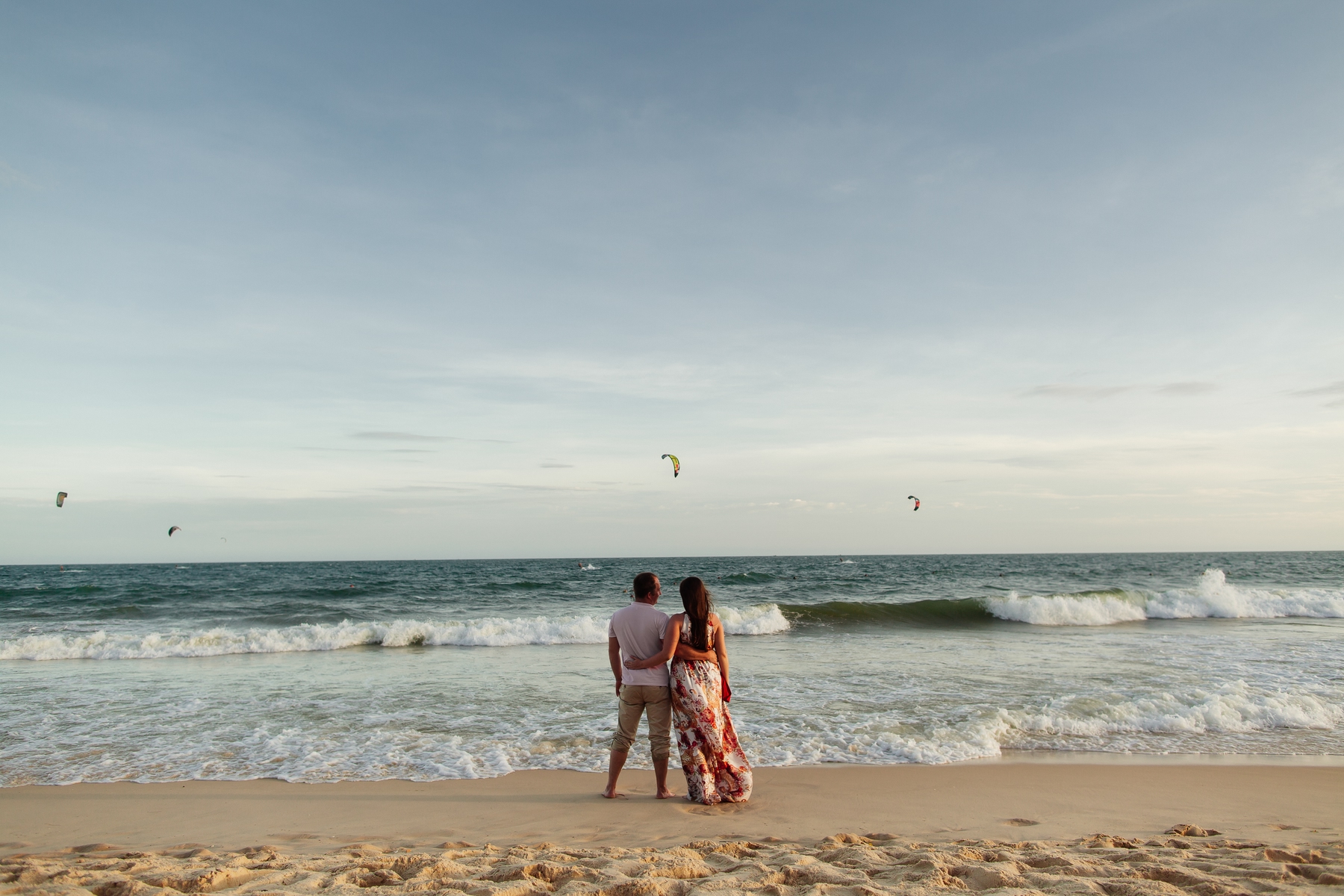 Romantische uitjes Nederland: uitwaaien aan zee