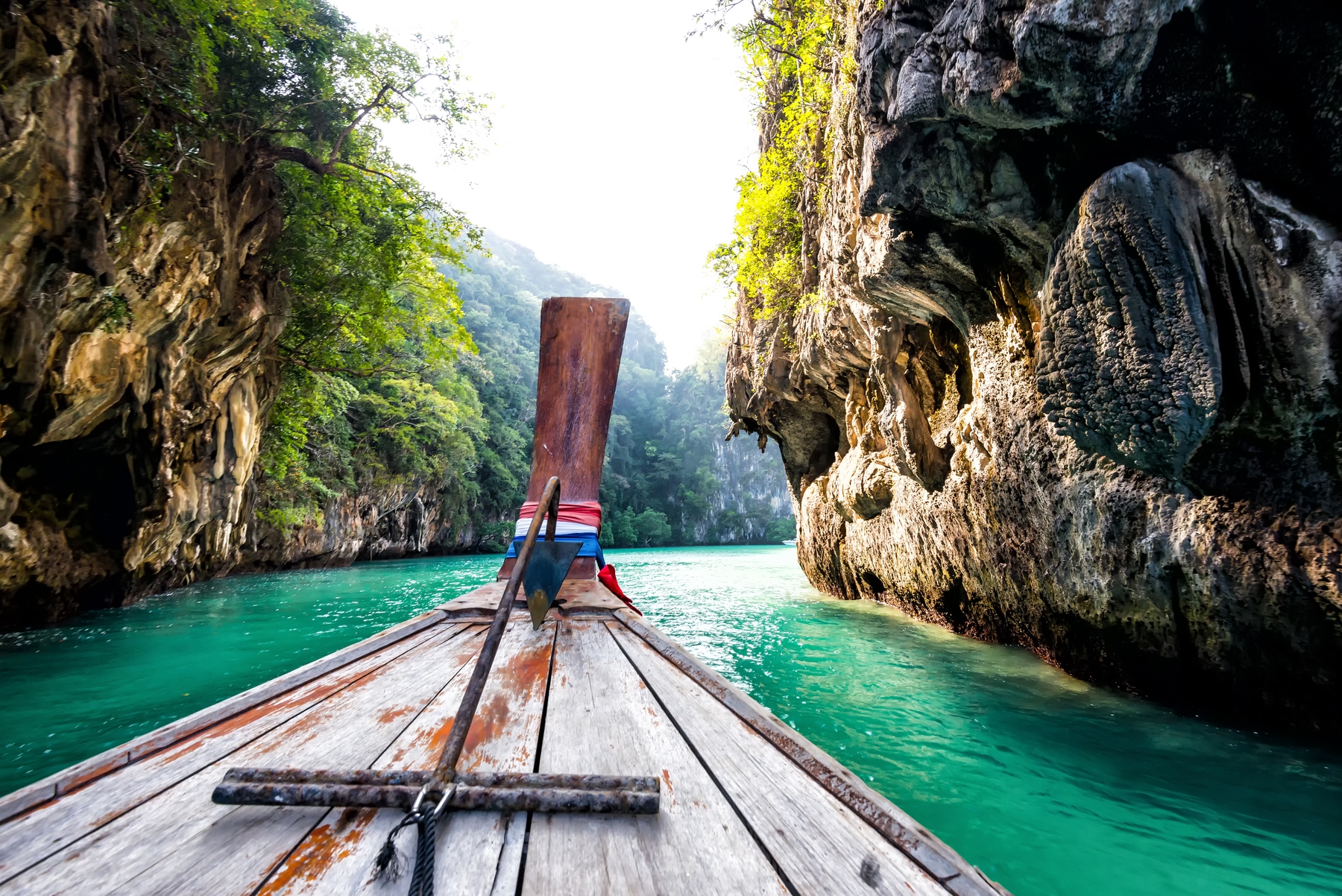 long boat in southern Thailand