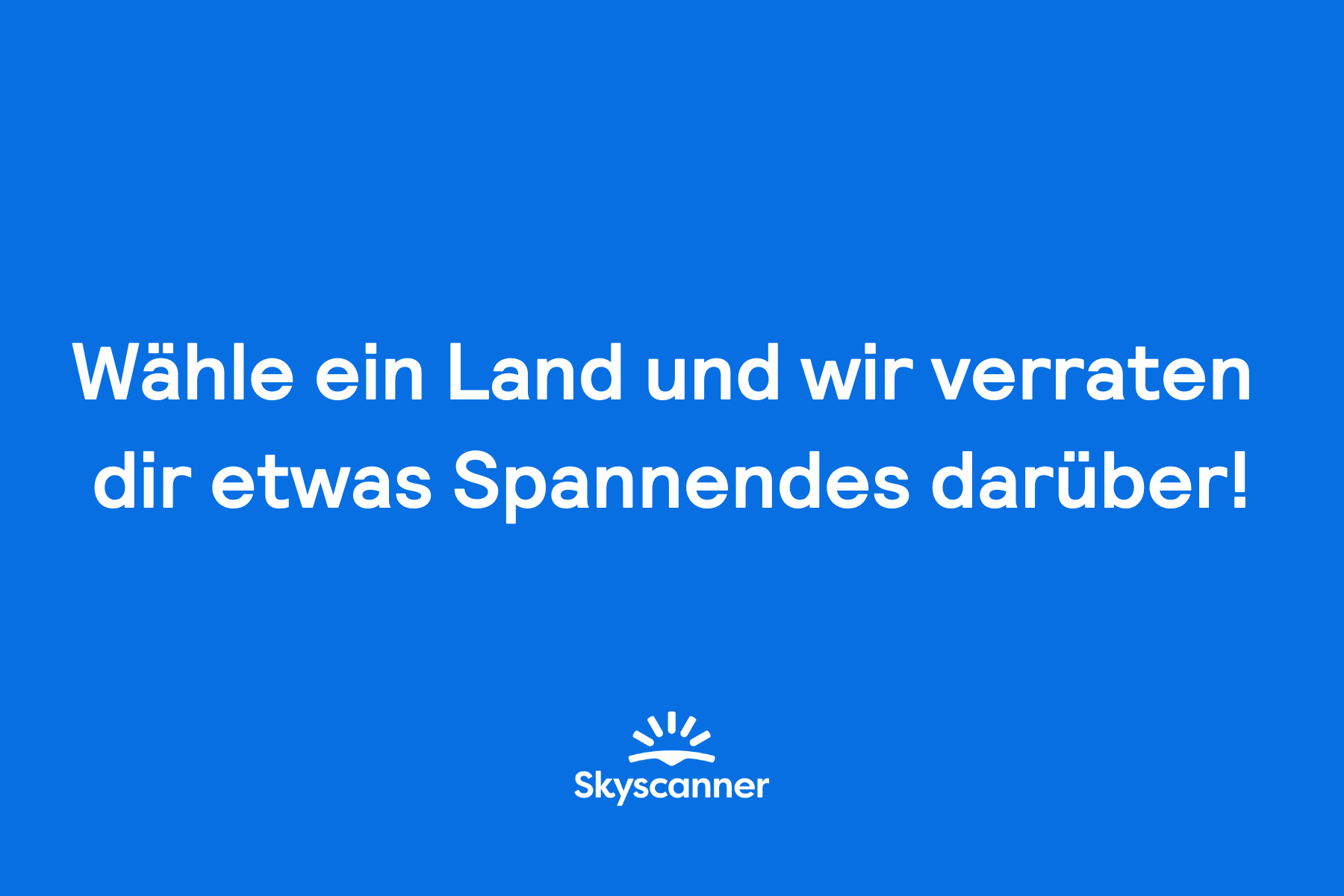 Spannende Reisefakten für eure nächste Reise