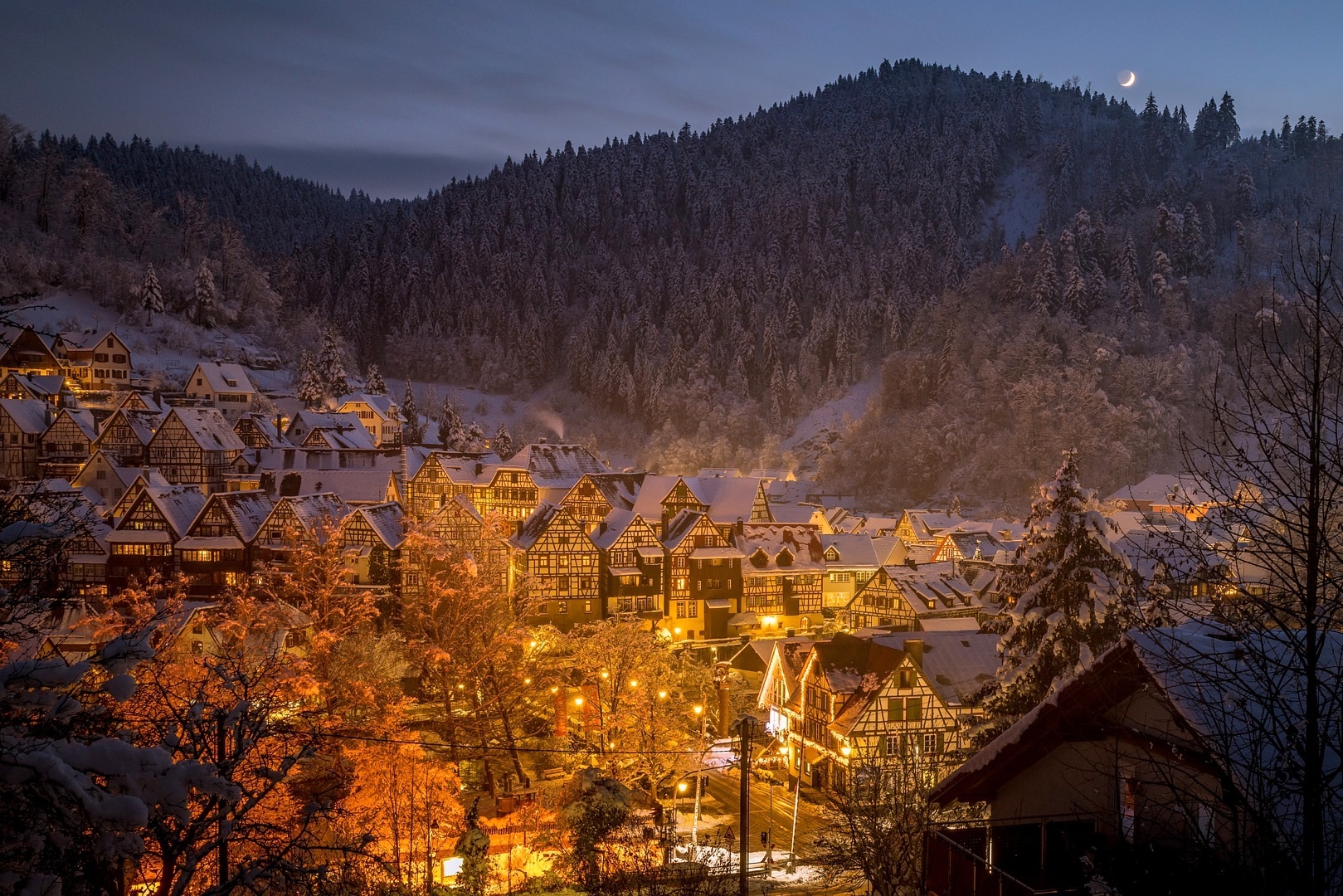 Schiltach in Baden-Württemberg Duitsland