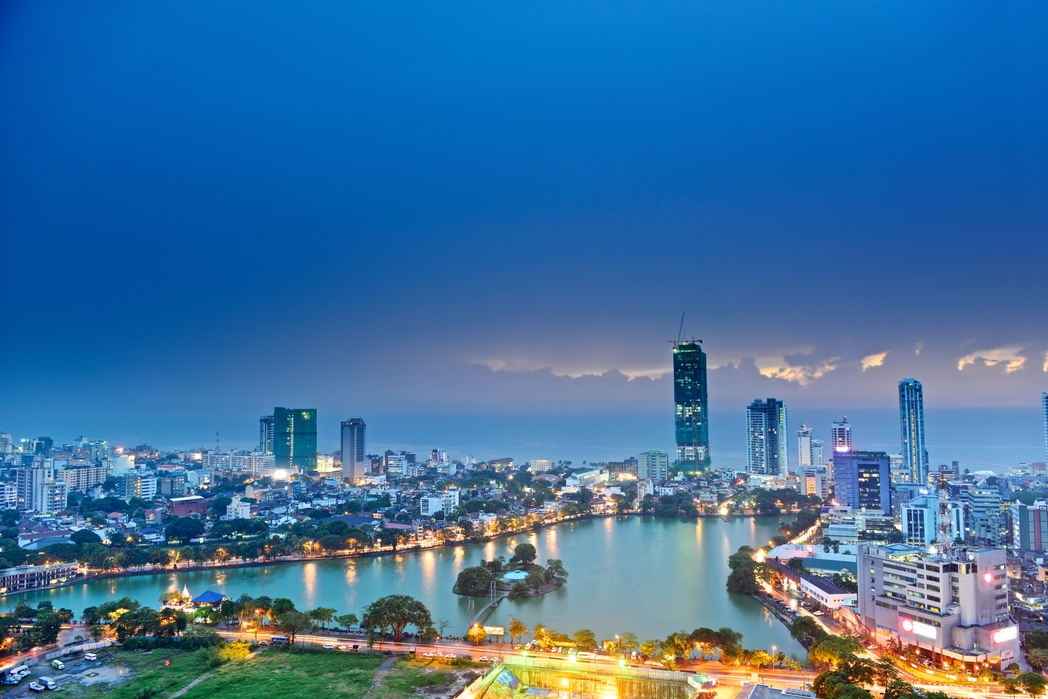 Colombo at night