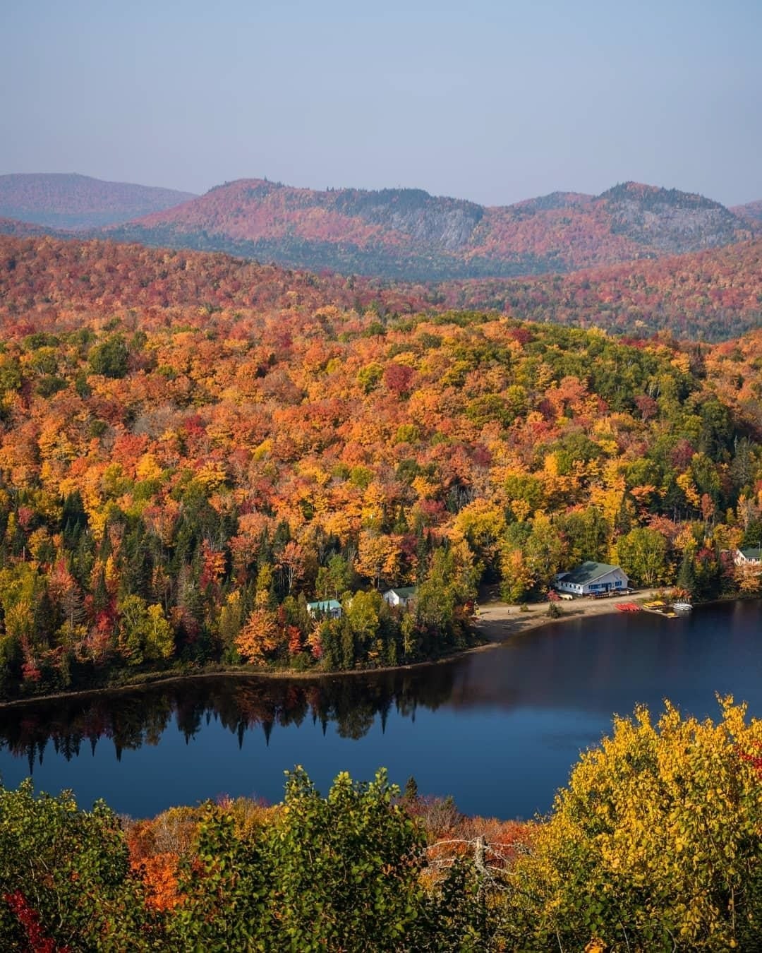 Madeira, off the coast of North Africa, is more hot in November than mainland Portugal