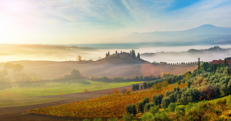 paisajes de la toscana