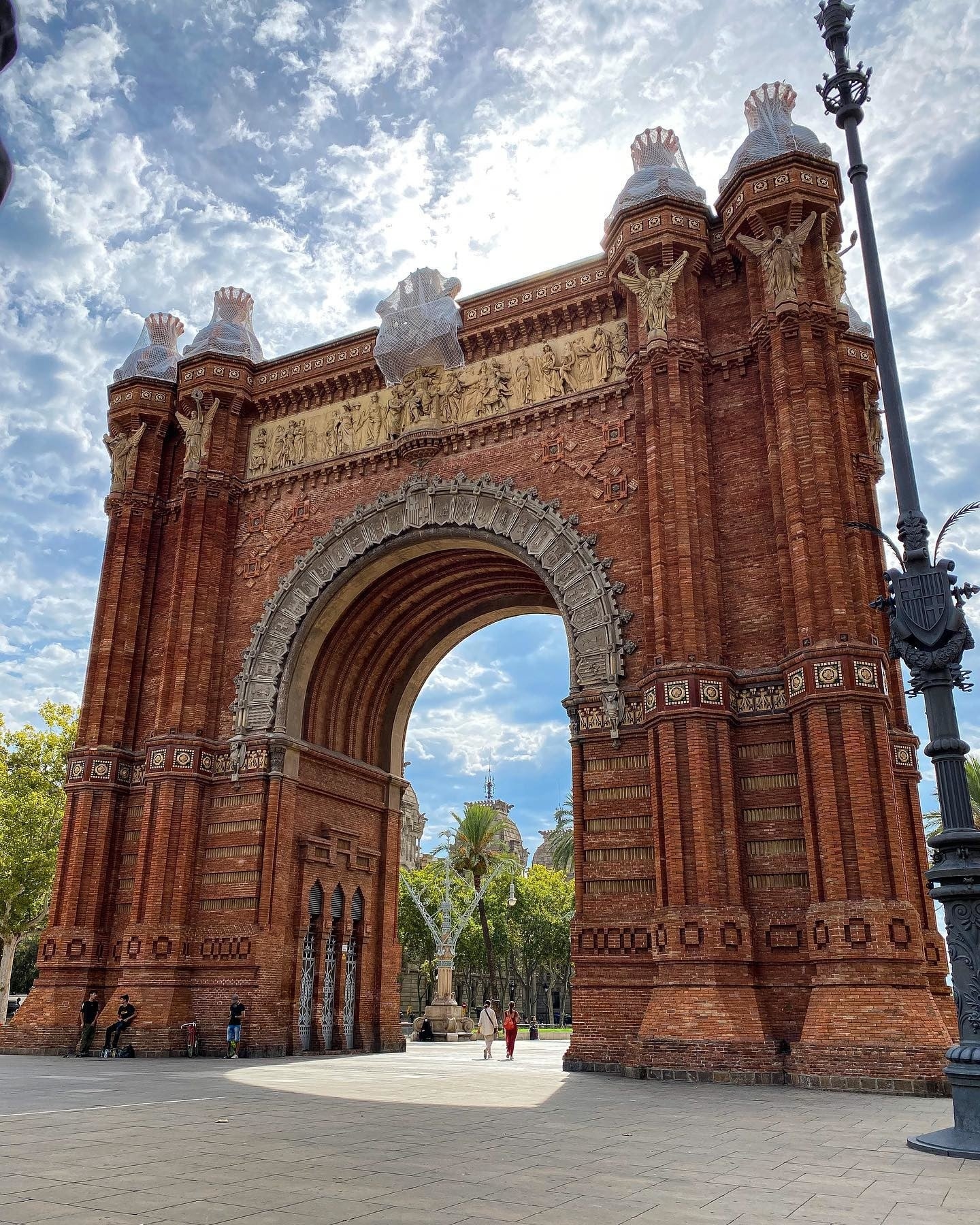 Arco del Triunfo en Barcelona