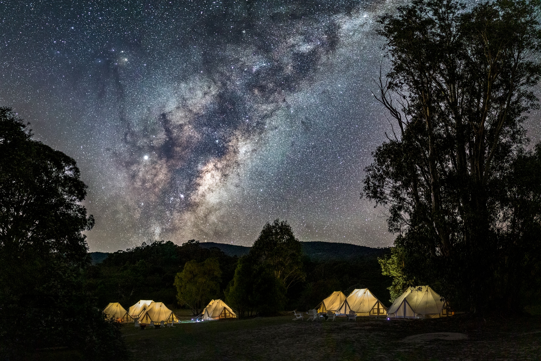 WildFest campsite in Canberra, one of the best outdoor activities on offer