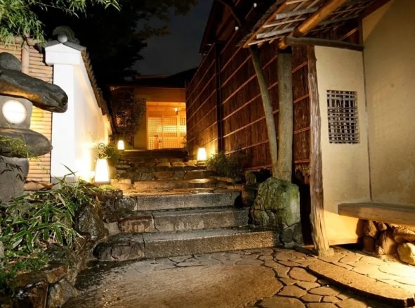 Gion Hatanaka hotel's entrance