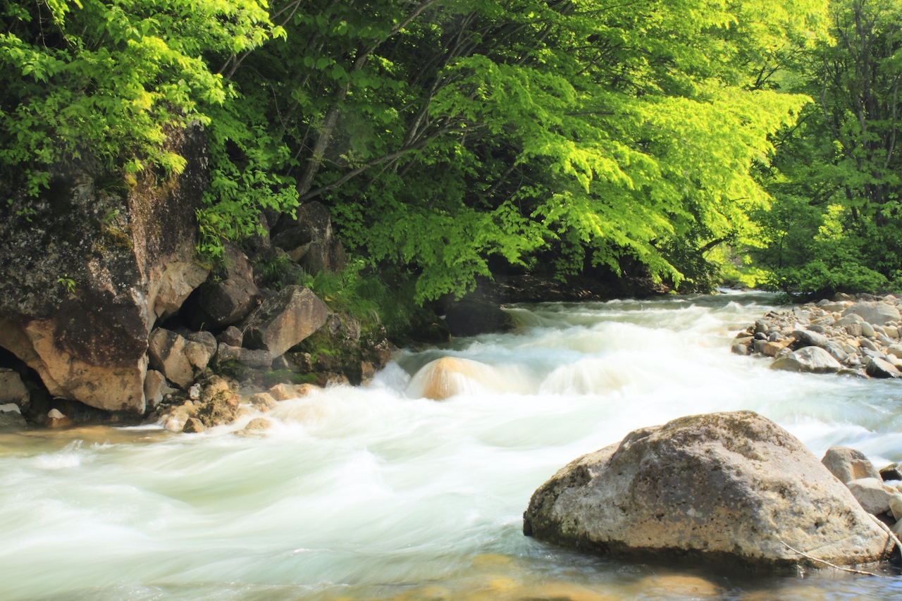 岩手県盛岡市 松川渓谷