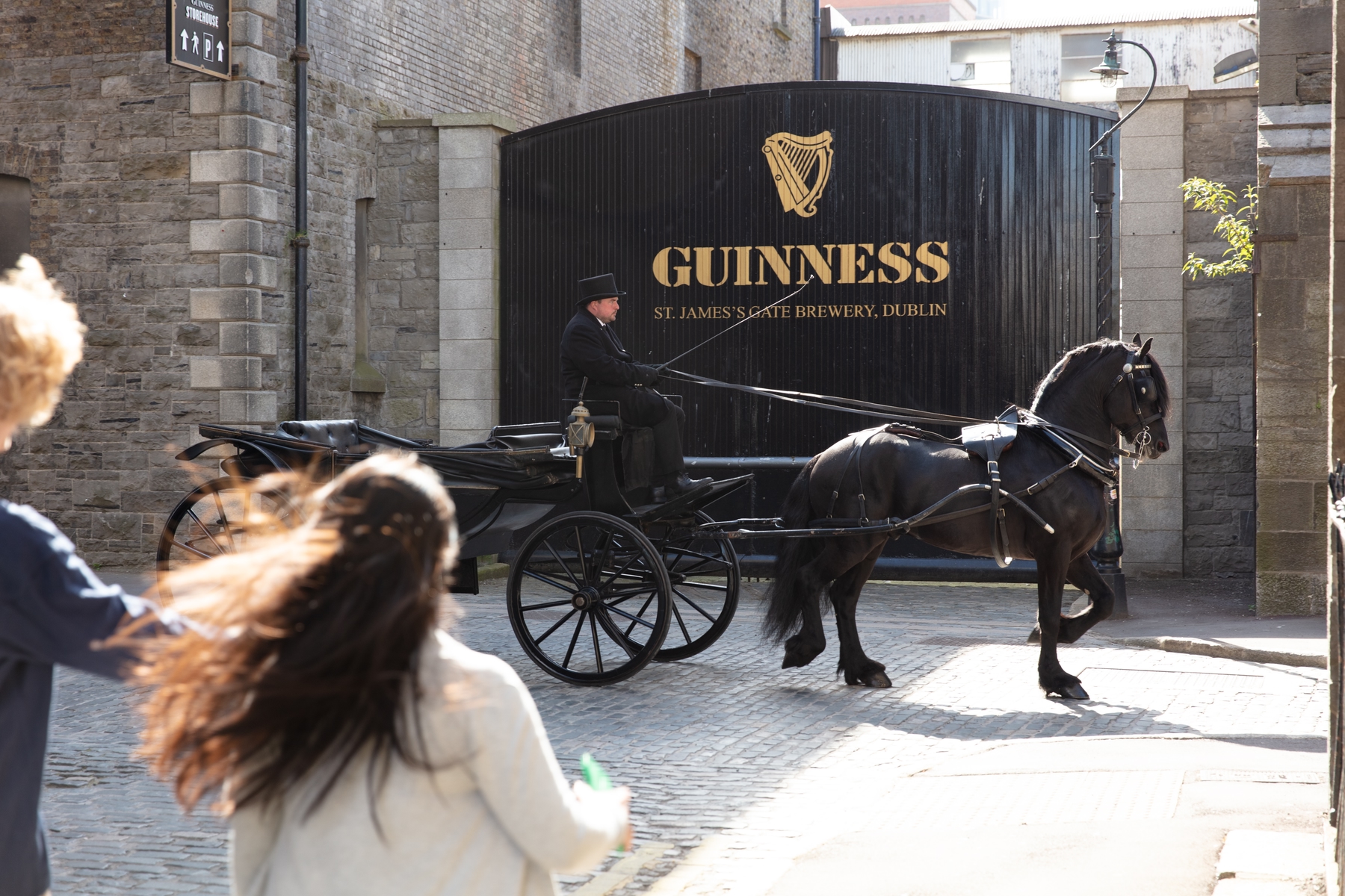Guinness gate horse carriage Dublin