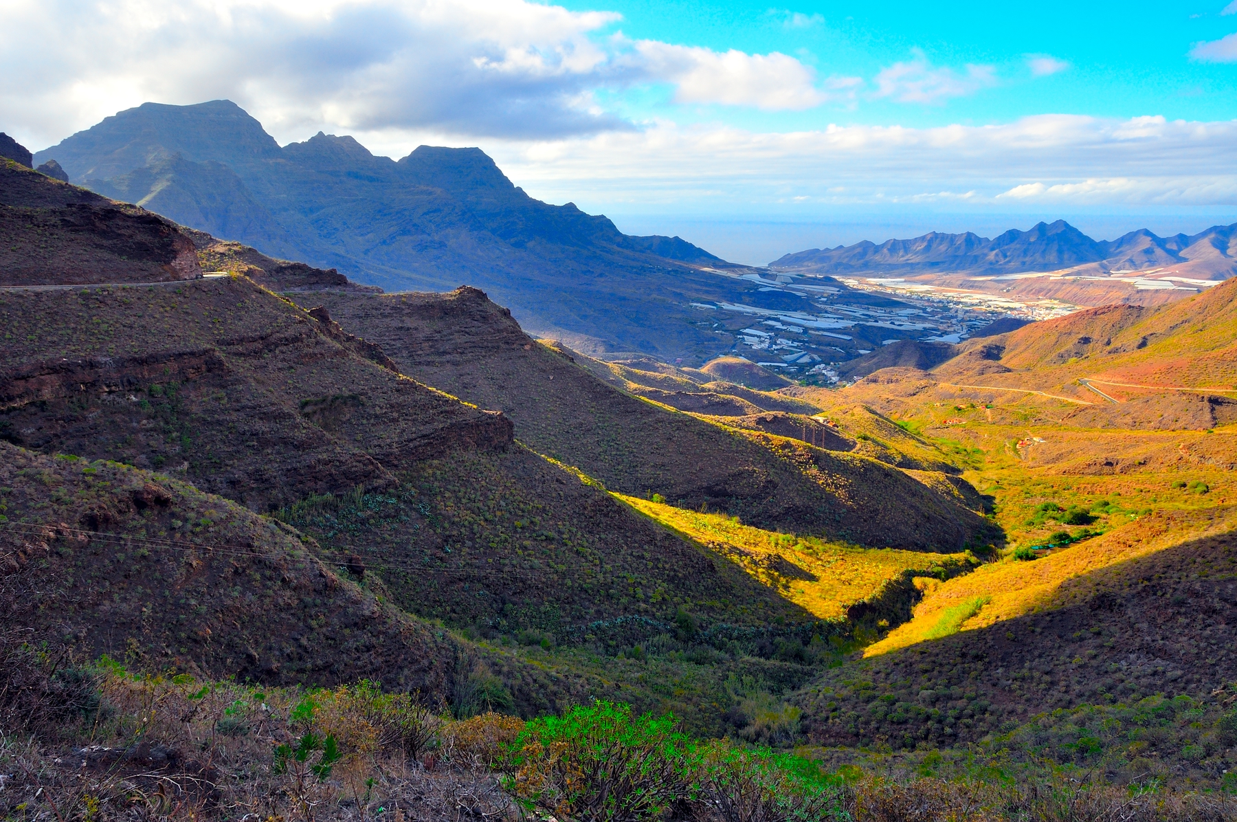 Vulkanlandschaft auf Gran Canaria