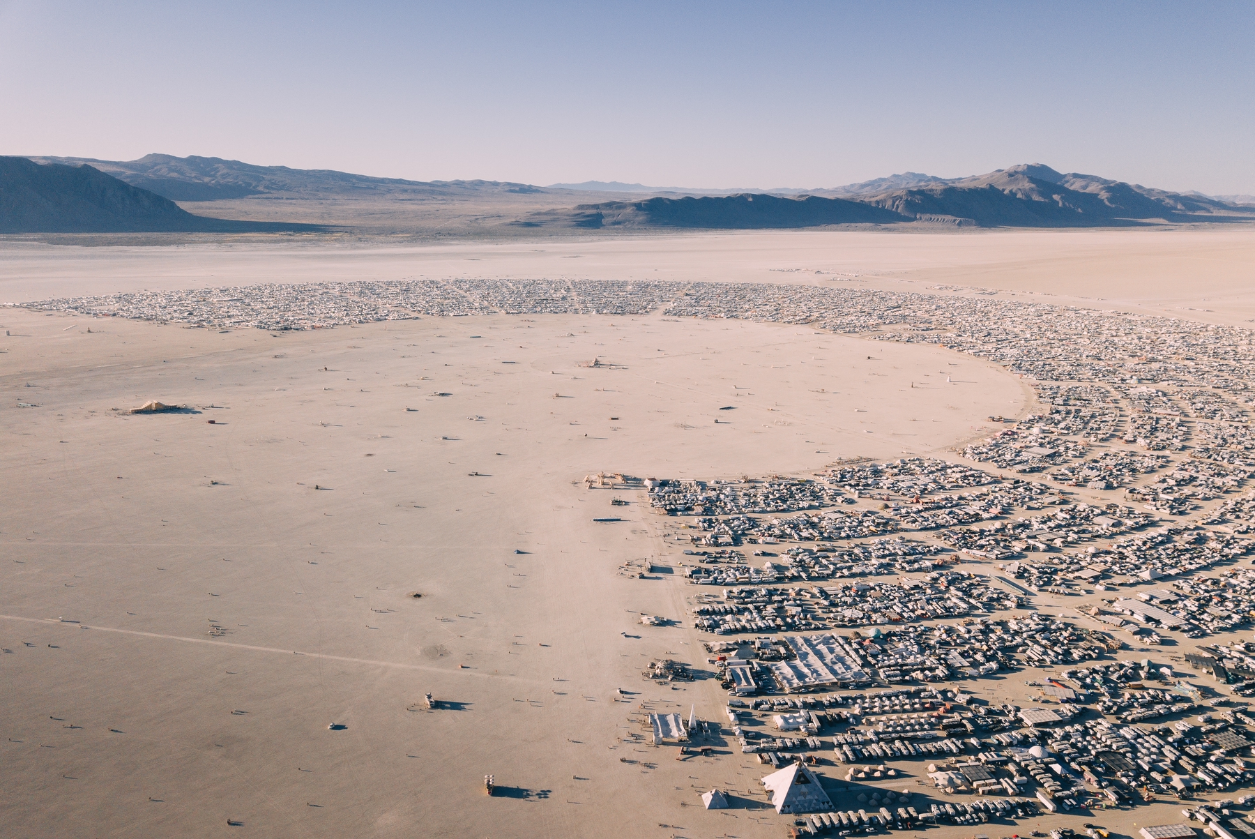 Black Rock City in Nevada