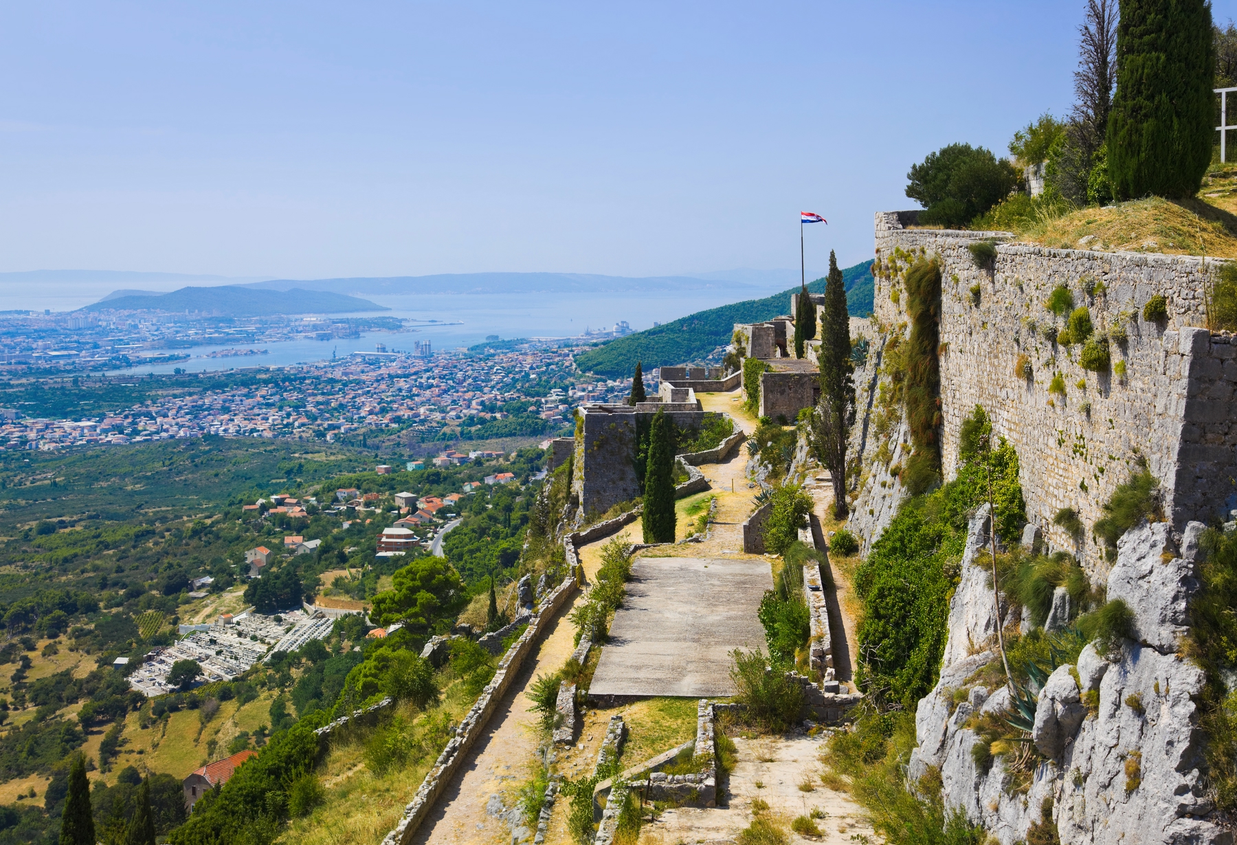 Beaches and mountainous cliffs make Split, Croatia, one of the best cities to visit in central Europe.