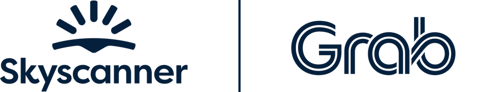 Skyscanner and partner logo lockup