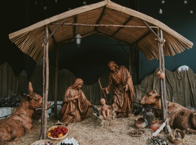 een kerststal