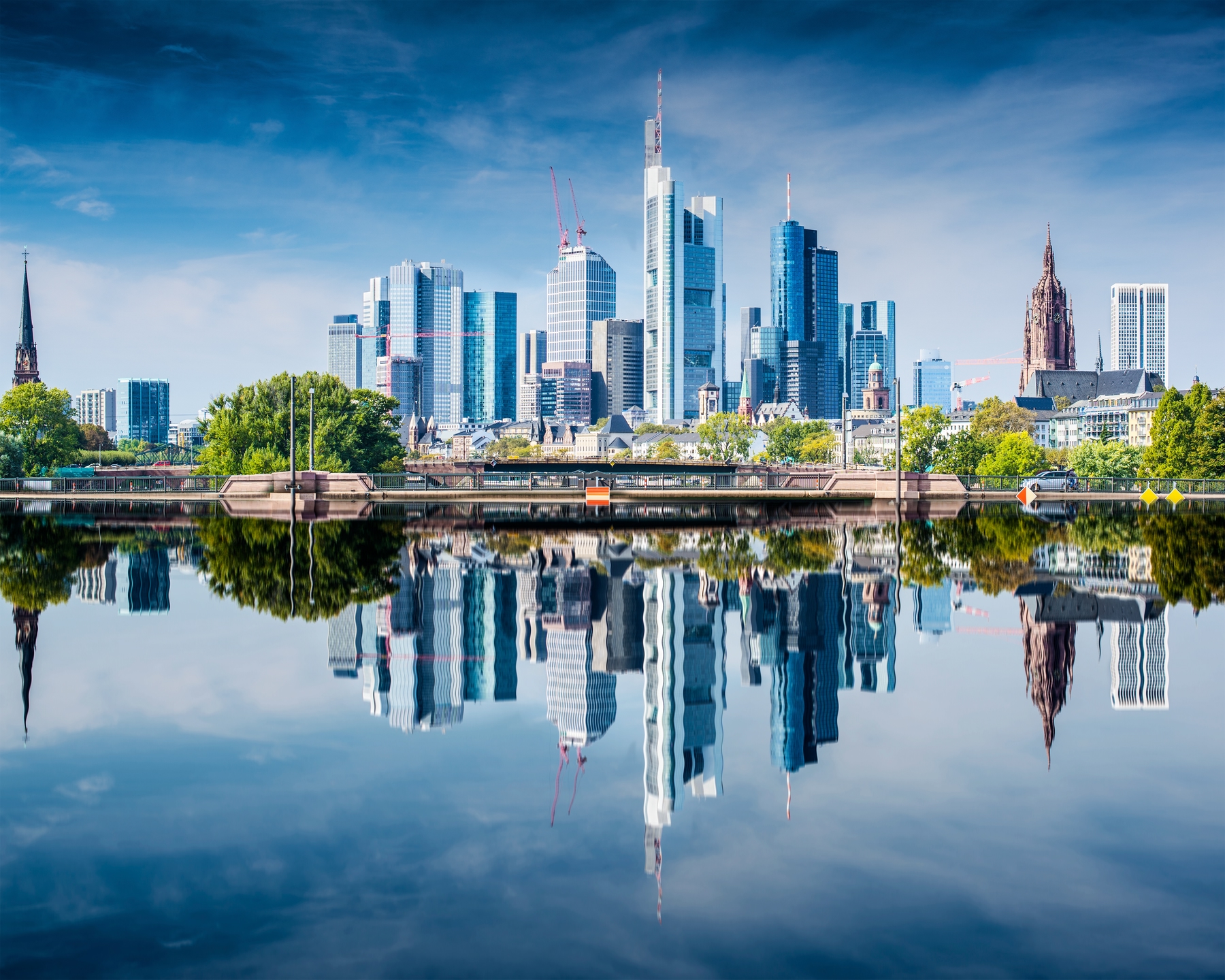 Kostenlose Aktivitäten in Frankfurt: Wolkenkratzer und Skyline