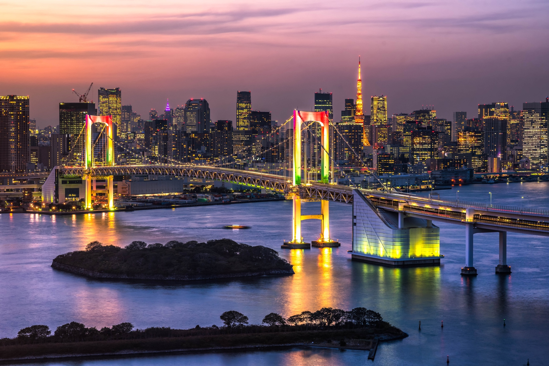東京(日本)レインボーブリッジ