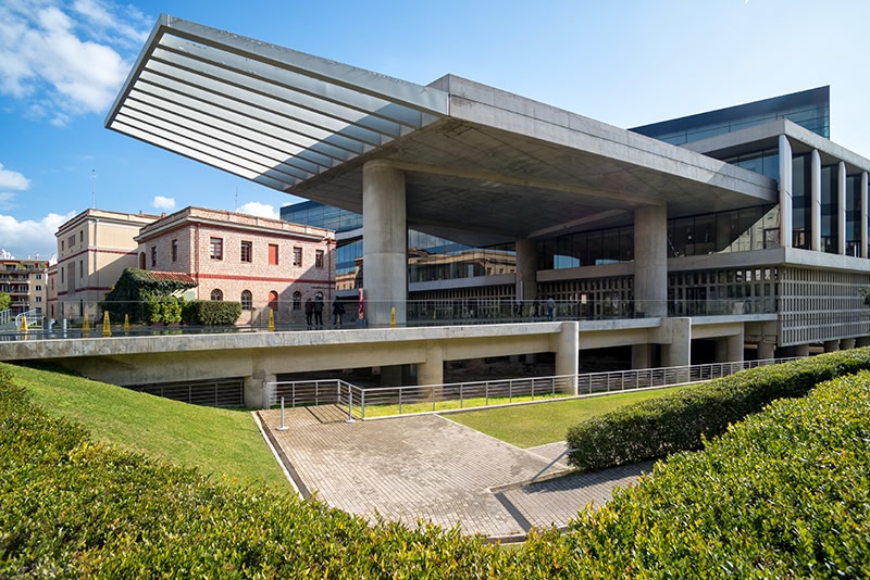 museo arqueológico de la acrópolis en atenas