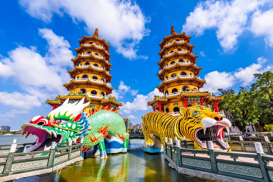 台湾 高雄 蓮池潭