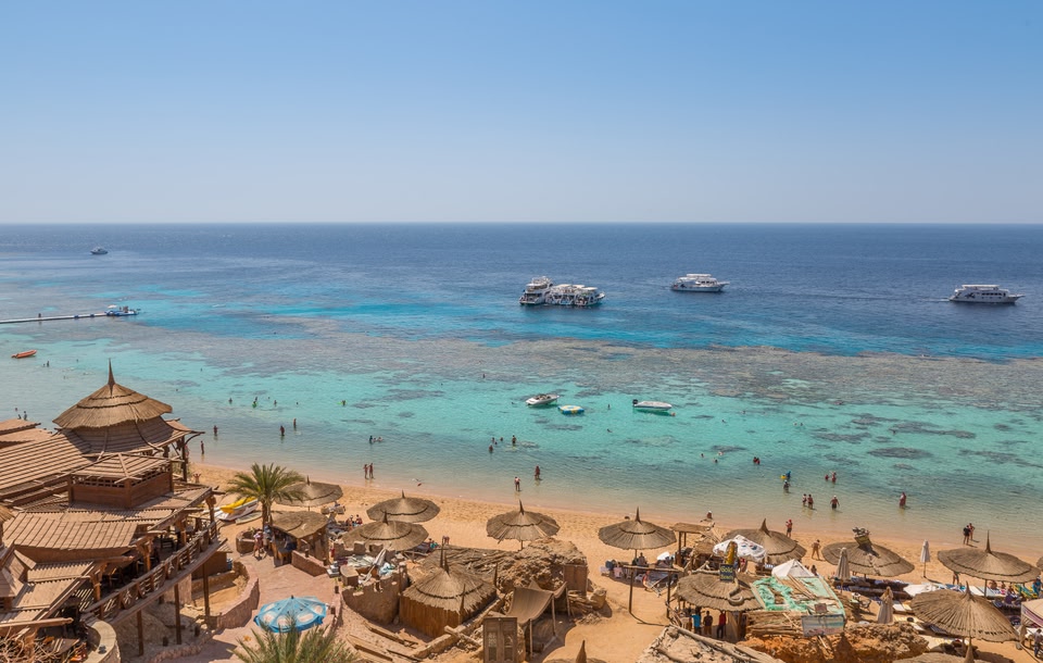 septembre en soleil : le littoral de Charm el-Cheikh en Égypte