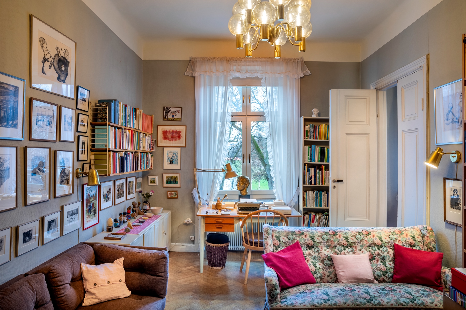 Astrid Lindgren's flat in Stockholm