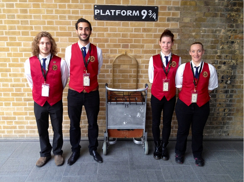 Platform 9 ¾ in London, לונדון
