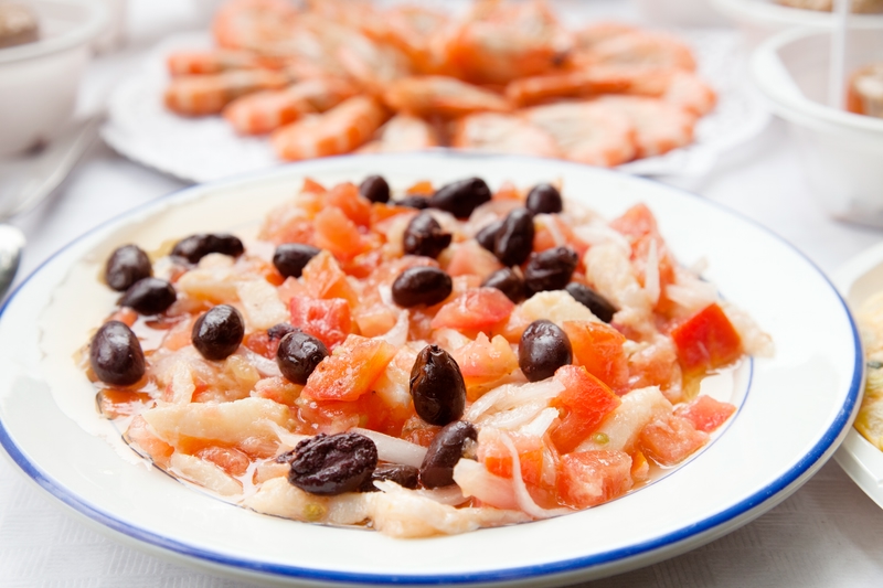 esqueixada,comida típica catalana