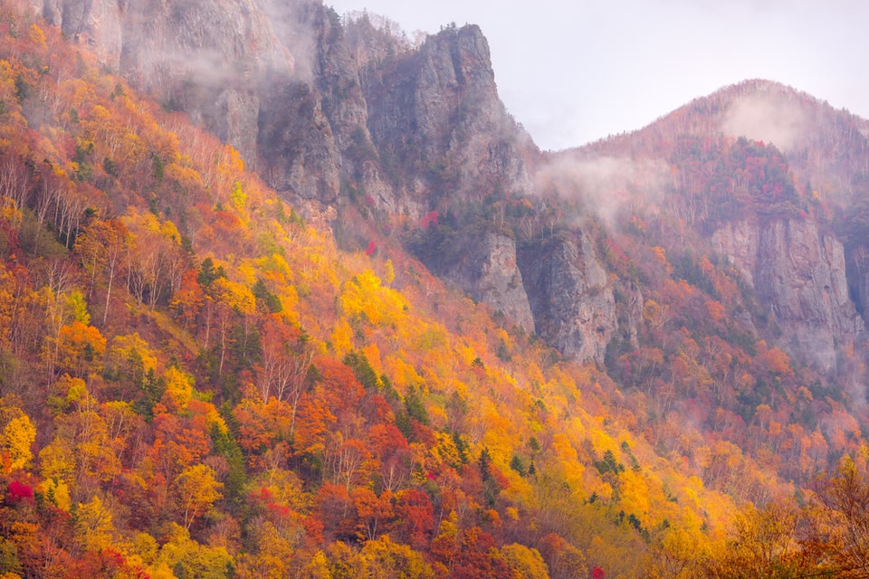 北海道 層雲峡