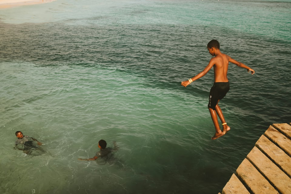 Tuffo nelle acque di Capo Verde