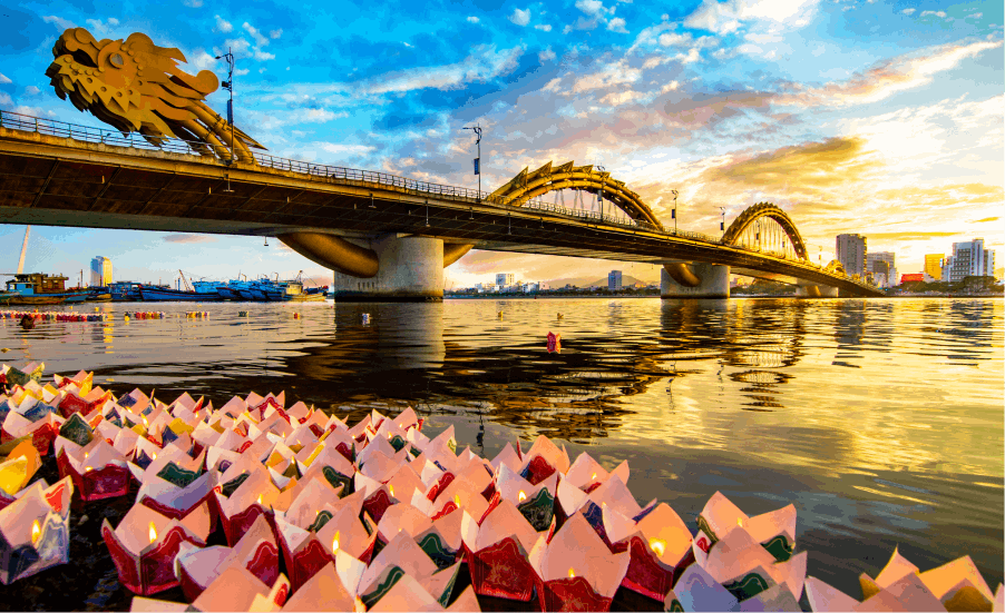Dragon Bridge in Da Nang