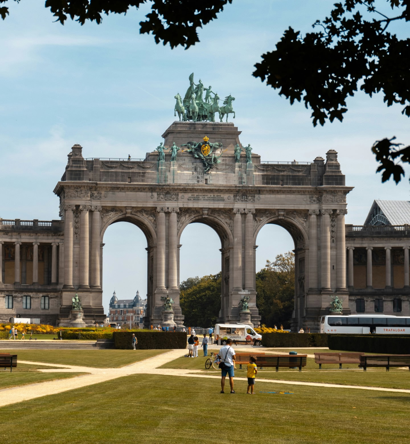 Triumphal Arch in Brussels Belgium