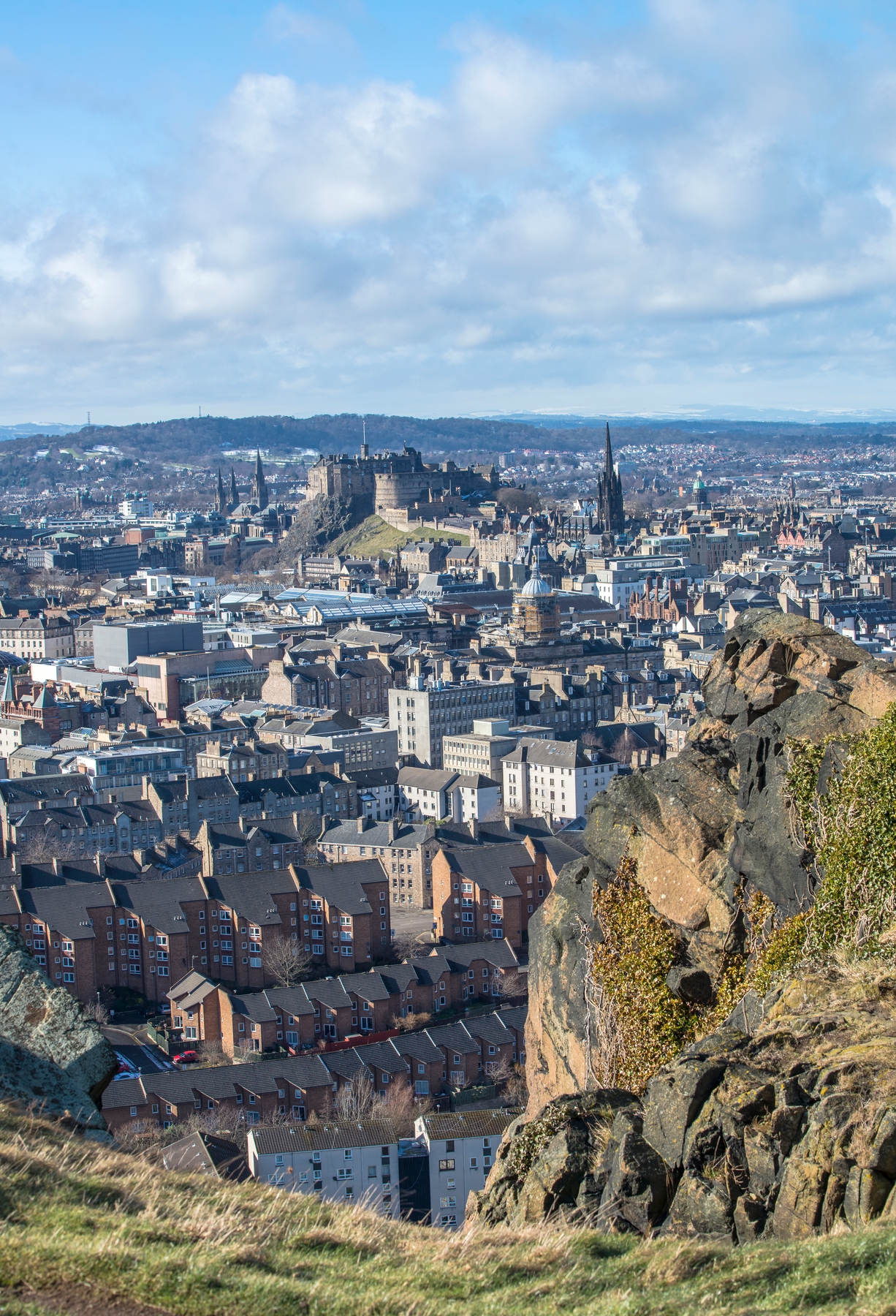Edinburgh: Ausblick auf die Stadt