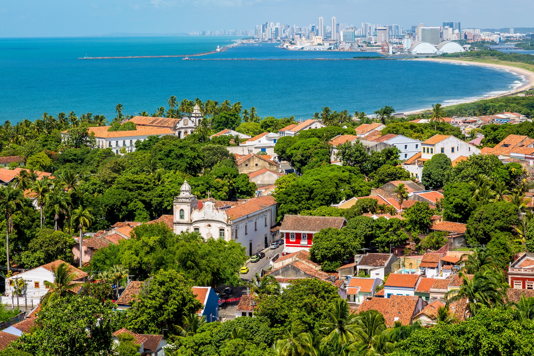 Olinda está entre as mais bem preservadas cidade antigas do Brasil.