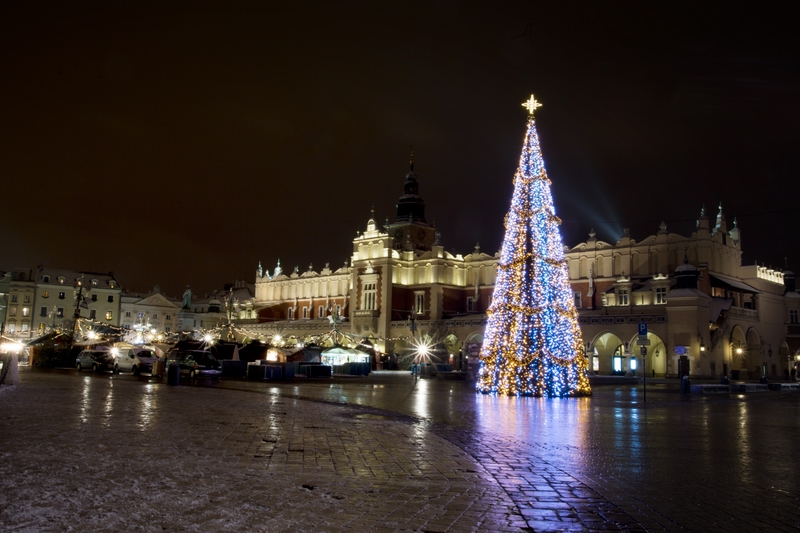 Christmas market in Krakow