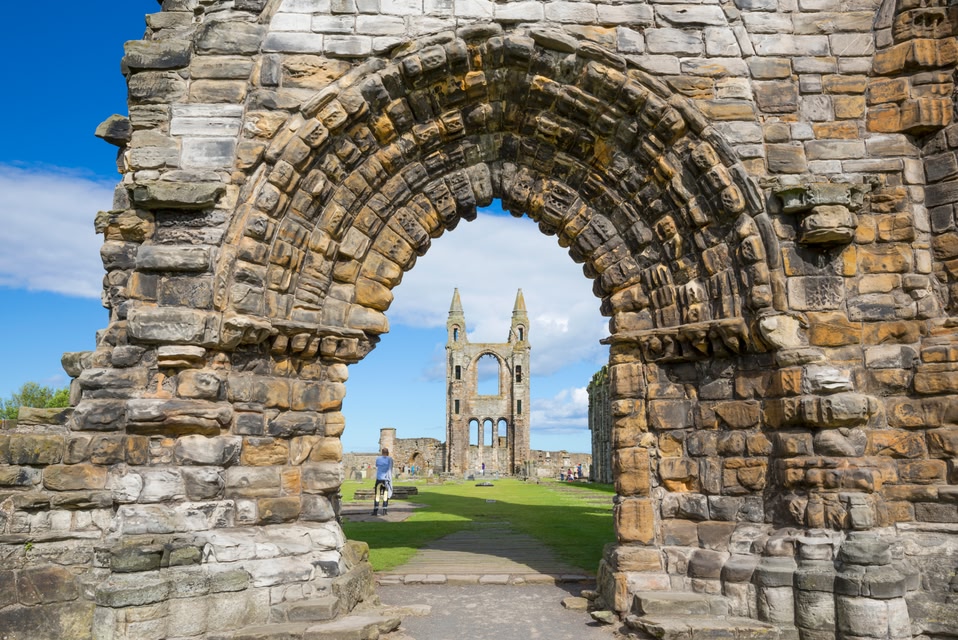 St Andrews Kathedrale in Schottland