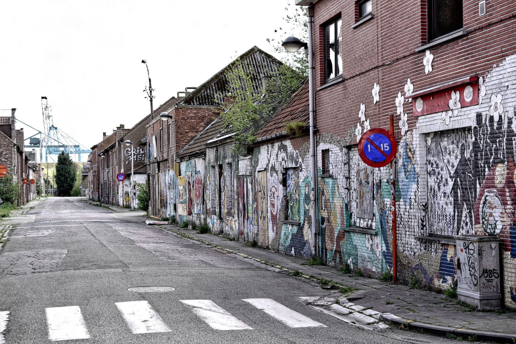 Spookstad Doel in België