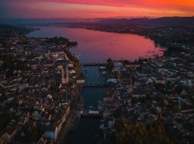 vista su Zurigo