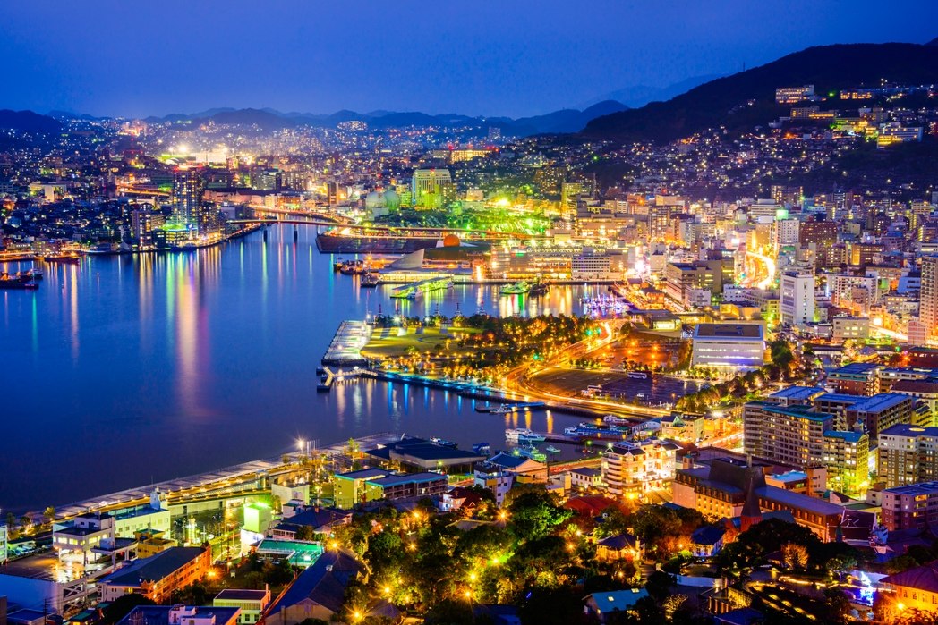 Nagasaki by night